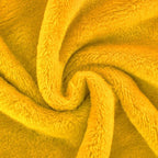 JIAHANNHA Mustard Yellow Throw Blanket Fleece Blanket 50"x60",Super Soft Cozy Plush Throw Blanket for Couch Sofa Bed,Warm and Lightweight Bed Blankets for Adults
