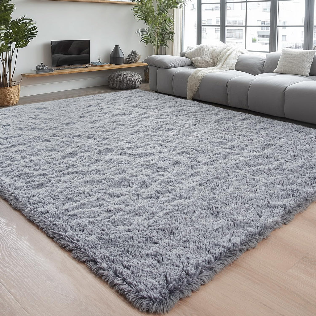 Chicrug Soft Area Rugs for Bedroom Living Room Plush Fluffy Rug 6x9