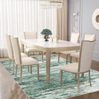 5x7 Area Rugs for Living Room, Washable Modern Abstract Large Area Rug Neutral Soft Non Slip Kids Rug Stain Resistant Indoor Carpet for Bedroom Nursery Dining Room Playroom(Green, 5'x7')