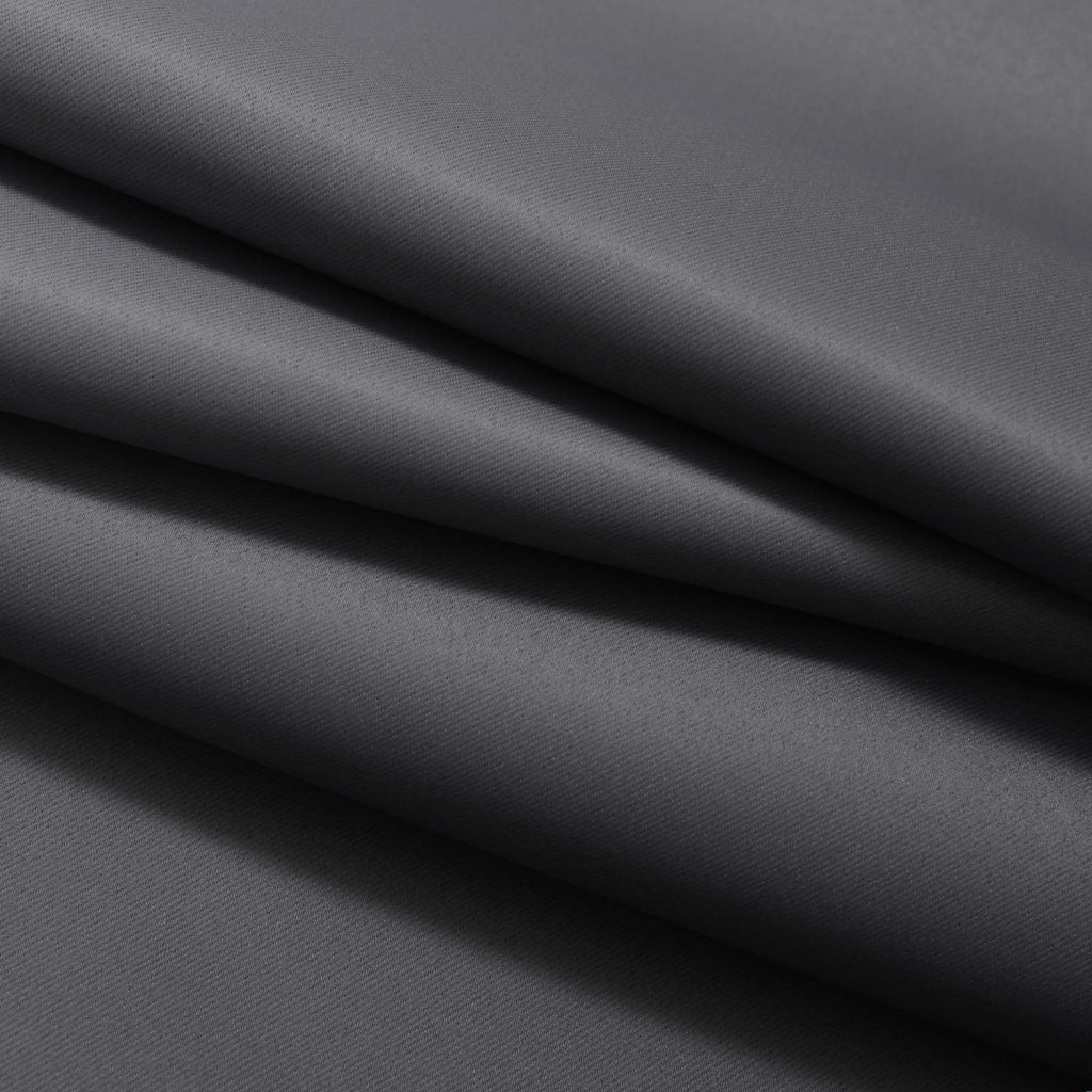 Yakamok Ombre Curtains Black and Greyish White for Living Room,62Wx96L