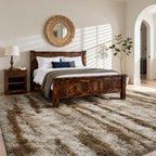 9x12 Ft Extra Large Shag Rugs for Living Room, Ultra Soft Fluffy Furry Area Rugs for Bedroom Indoor Floor, Aesthetic Carpet for Kids Home Decor (Khaki)
