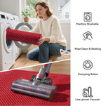 YDKGL 2x5 ft Hallway Runner Rug Boho Woven Washable Long Kitchen Runner Rugs Mat Non Slip, Soft Entryway Laundry Hall Runner Floor Carpet for Indoor Backdoor Bedroom Kitchen Living Room, Red