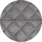 PureFit Reversible Quilted Sofa Cover, Water Resistant Slipcover Furniture Protector, Washable Couch Cover with Non Slip and Elastic Straps for Kids, Pets (Oversized Sofa, Gray/Gray)
