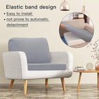 Outdoor Cushion Covers Set,14PCS Patio Furniture Couch Seat Slipcovers, Replacement for Sofa Sectional Chair(Cover，Only)