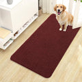 OLANLY Dog Door Mat for Muddy Paws 44x24, Super Absorbent Chenille Mud Mat