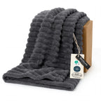 Bedsure Soft Grey Throw Blanket for Couch Decor Gifts 50"x60"