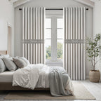 Linen Blackout Curtains & Drapes 92 Inches Long 2 Panels Set for Sliding Glass Doors Modern Pleated Linen Blend Heavy Floor to Ceiling Large Window Drapes 70 Inch Extra Wide(70"Wx92"Lx 2 Grey)