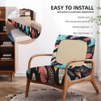 SUKAIKEQA 8PCS Patio Cushion Covers.Patio Furniture Couch SeatSlipcovers