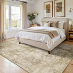 LEPEII 5x7 Area Rugs, Rugs for Living Room, Indoor Non-Slip Washable Rug for Bedroom, Dining Room, Low Pile Home Decor Neutral Area Rug