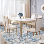 6x9 Area Rugs for Living Room, Washable Modern Abstract Large Area Rug Neutral Soft Non Slip Kids Rug Stain Resistant Indoor Carpet for Bedroom Nursery Dining Room Playroom(BlueBeige, 6'x9')