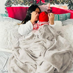 Bedsure GentleSoft Fleece Bed Blankets Full Size Linen - Soft Lightweight Plush Fuzzy Cozy Luxury Blanket Microfiber, 84x90 inches