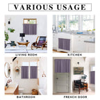 RYB HOME 54 inch Blackout Curtains for Living Room Bedroom, Rod Pocket