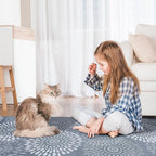 StepRite 2x6 Hallway Runner Rug, Washable Non-Slip Kitchen Rug for Entryway