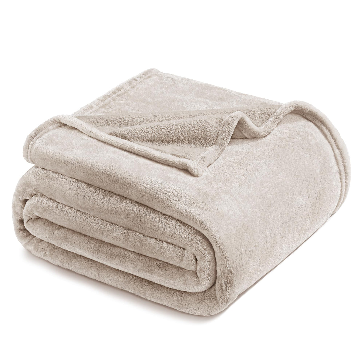 Exclusivo Mezcla Soft Fleece Blanket Twin Size for Bed, Dusty Pink