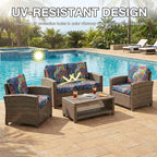 hyha 8Pcs Patio Cushion Covers, Stretch Outdoor Couch Cushion Covers Replacement, Washable Outdoor Chair/Sofa Slipcovers for Patio Furniture Cushions Protector with Elastic Bottom(Paisley,Cover Only)