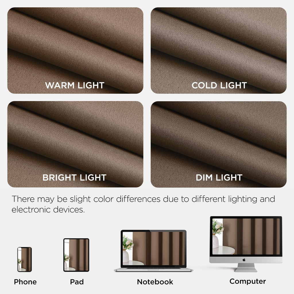 Joydeco Door Curtain Blackout Curtains for Doorway Privacy Closet Drapes