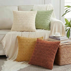Fancy Homi 4 Packs Decorative Throw Pillow Covers for Living Room Couch Bed, Modern Farmhouse Boho Home Décor Accent Cushion Case, 28" x 28", Fall