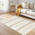 Nakagishi Boho 3x5 Area Rug Living Room Rugs Machine Washable Brown
