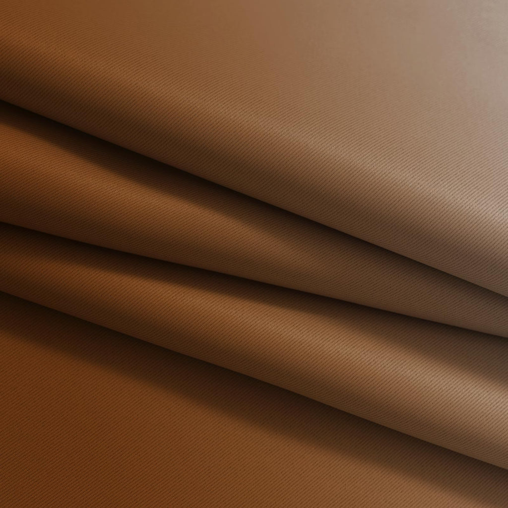 Yakamok Ombre Curtains Burnt Orange and Greyish White for Bedroom,52Wx84L