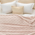 Bedsure GentleSoft King Size Blanket for Bed - Super Soft Cozy Blankets for Kids Girls, Large Fuzzy Fleece Throw for Bedroom Decor, Light Pink,108x90 Inches