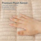Smiry Couch Cover for Dogs Washable, Non Slip Fuzzy Pet Couch Covers for 3 Cushion Sofa Pet Friendly, Thick Soft Sofa Slipcovers Cushion Protector (Apricot, 27.6" x 82.7")