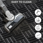 Mibao Front Door Mat Outdoor Entrance, 47" x 24" Heavy Duty Welcome Mat for Outdoor and Indoor, Waterproof Dirt Trapper Doormat, Super Absorbent Indoor Entryway Mat for Patio & Porch - Blue