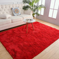 Chicrug Soft Area Rugs for Bedroom Living Room Plush Fluffy Rug 5x8
