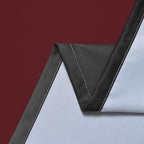 SimpleHome Ombre Room Darkening Curtains 84 inches Length for Bedroom,Grommet Gradient Light Blocking Burgundy and Black Gradient Window Curtains for Living Room,2 Panels, 52x84 inches
