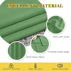 NICETOWN Patio Glass Door Panels - (52 inches Wide x 120 inches Long, Forest Green, 1 Pair) Blackout Curtains for Window Decoration, Privacy Panel Drapes for Dining Room and Guest Room