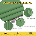 NICETOWN Blackout 78 inch Curtains for Doorway 2 Panels Set, Grommet Thermal Insulated Room Darkening Door Curtains Sound Reducing for Bedroom/Home Office, Forest Green, W52 x L78