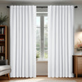 Deconovo Blackout Curtains for Bedroom 108 Inches Long