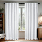 Deconovo Blackout Curtains for Bedroom 108 Inches Long