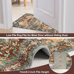 Yamaziot Washable Runner Rug, 2x6 Non-Slip Boho Vintage Hallway Kitchen Rug