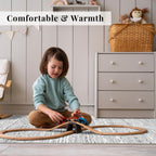 2x4 Runner Rug Washable Moroccan: Non Slip Entryway Throw Rugs Grey