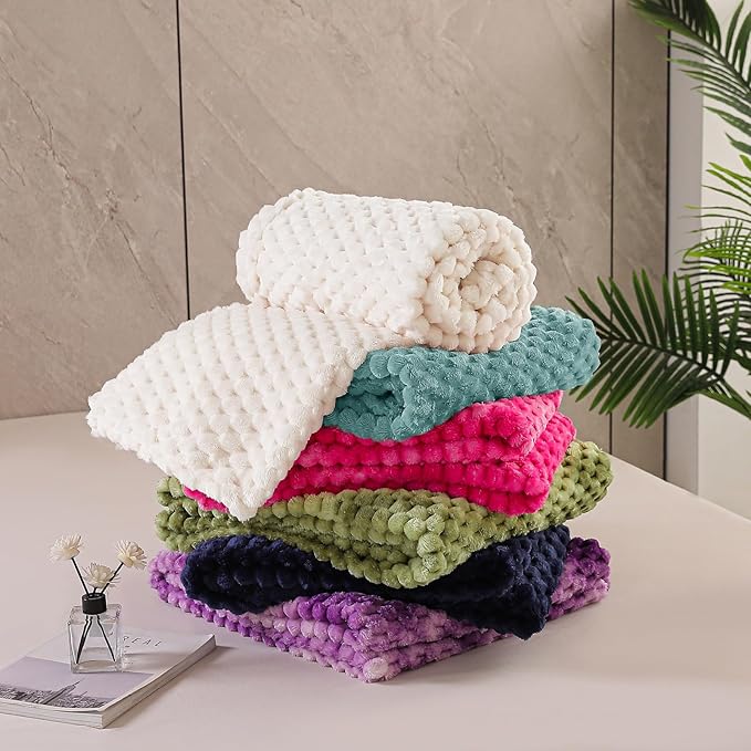 Exclusivo Mezcla 3D Fleece Twin Size Blanket for Bed, Celadon