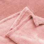 BEDELITE Fleece Blankets Queen Size Pink Throw Blankets for Bed, Luxury Plush Cozy Fuzzy Blanket 90x90 inches, Super Soft Warm Lightweight Throw Blanket All Seasons Suitable