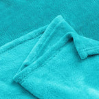 BEDELITE Fleece Blanket Soft Plush King Size Bed Blanket Peacock 108"x90"