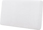 Easy-Going Stretch Loveseat Cushion Cover Sofa Cushion Furniture Protector Sofa Seat Sofa Slipcover Sofa Cover Soft Flexibility with Elastic Bottom(Loveseat Cushion, Snow White)
