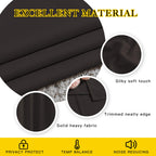 NICETOWN Blackout Thick Window Curtains - (W52 x L108, Brown, 2 Panels) Thermal Insulated Grommet Drape Panels for Bedroom and Living Room