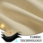 RYB HOME 100% Blackout Short Curtains for Small Window, Thermal Insulated