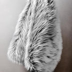 Ashler faux fur rug, Fluffy Shaggy Area Rug Ultra Soft 2 x 3 Feet Sheepskin Fur Rug, Frosted Bottom Black Fuzzy Rug Machine Washable Shag Rug, Nursery Decor Throw Rugs for Bedroom, Living Room