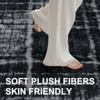 9x12 Ft Extra Large Shag Rugs for Living Room, Ultra Soft Fluffy Furry Area Rugs for Bedroom Indoor Floor, Aesthetic Carpet for Kids Home Decor (Grey)