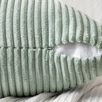MIULEE Greyish Green Decorative Throw Pillow Covers for Couch 18x18 Inch