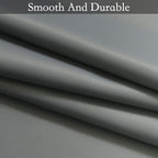 SimpleHome Ombre Room Darkening Curtains 36 inches Length for Bedroom,Grommet Gradient Light Blocking Grey Gradient Window Curtains for Living Room,2 Panels, 42x36 inches