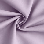Yakamok 100% Blackout Curtain Panels 84 inches Cold and Light Blocking Drapes for Nursery, 2 Thick Layers Thermal Insulated Draperies (2 Pieces, 40 Wide Each Panel, Lilac Front with White Backing)