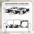 8Pcs Stretch Patio Cushion Covers,Outdoor Couch Covers Replacement,Outdoor Couch & Sofa Slipcovers,for Patio Furniture Cushion Covers,Washable Reusable urniture Protector(Patch,8PCS)