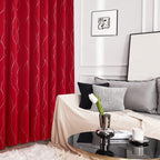 Deconovo Living Room Curtains 84 Inches Long, Blackout Curtains for Bedroom