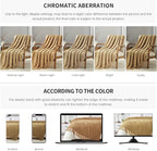 BOURINA Mustard Throw Blanket 50 x70 Inch Jacquard Throw Knitted Blanket