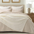 EVERGRACEHOME Chunky Chenille Knit Throw Blanket for Couch, Soft Luxurious Moss Stitch Blankets for Bed, Cozy Decorative Farmhouse Knitted Throws for Sofa, Ivory White, 50" x 60"