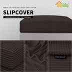 Easy-Going Stretch 1 Piece Loveseat Couch Cushion Cover for Sofa